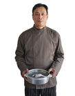 Anti Shrink Chef Restaurant Work Wear Chowane guziki prasowe Cook Jacket