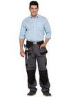 Safety Heavy Duty Work Pants 65% PL 35% C With Tuck Way Holster Pockets