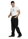 Potrójne szwy Miękkie męskie spodnie robocze z antypoślizgową elastyczną talią