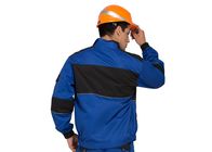 Functional Heavy Duty Mens Warm Work Jackets Safety With Reflective Piping