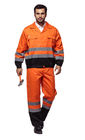 Profesjonalne uniformy o wysokiej widoczności Hi Vis Pomarańczowy / Żółty Wielofunkcyjny na zewnątrz
