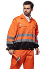 Pomarańczowo-żółta kurtka o dużej widoczności, odblaskowa kurtka bezpieczeństwa EN ISO 20471