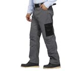 Modne spodnie robocze / przemysłowe spodnie robocze z kontrastowymi przeszyciami